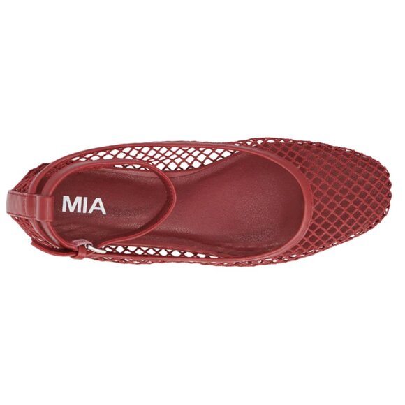 new MIA Roz Ankle Strap Ballet Flats 257 2M7 - Picture 1 of 7